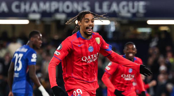 Paris Saint-Germain kembali menghancurkan Chelsea dalam laga leg 2 babak 16 besar Liga Champions 2025/2026, Selasa (17/03/2026) waktu setempat. (AFP/Franck Fife)