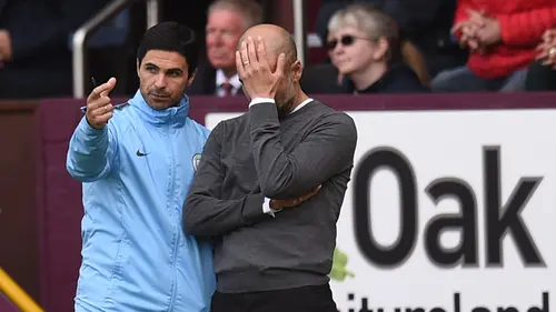 Kebersamaan Pep Guardiola dan Mikel Arteta di Manchester City