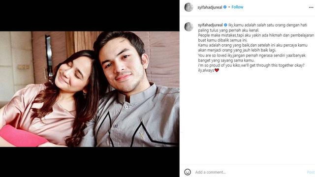 Syifa Hadju Beri Dukungan ke Rizky Nazar, Ini 7 Potret Kebersamaan Keduanya