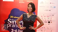 Tara Basro saat hadir pada acara pembukaan dan pemutaran film Festival Sinema Prancis 2015 di Plaza Indonesia, Jakarta, Kamis (3/12). Festival Sinema akan dilakukan diberbagai kota di Indonesia. (Liputan6.com/Immanuel Antonius)
