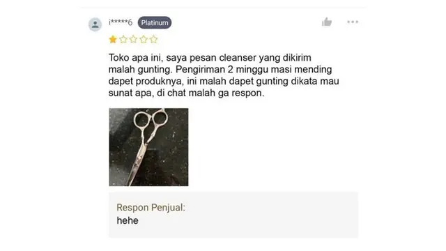 8 Potret Balasan Ulasan Admin Online Shop Ini Bikin Geleng Kepala