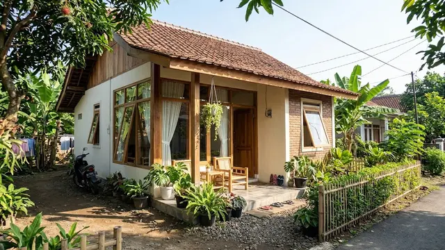 9 Rumah Desa Kecil Tapi Tetap Adem dan Terang, Nyaman untuk Hunian Sederhana