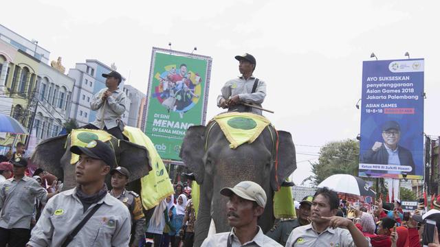 Pawai Obor Asian Games 2018