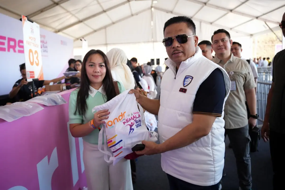 Jelang pelaksanaan Kemala Run 2026, Kakorlantas Polri Irjen Pol Agus Suryonugroho mengecek kesiapan.