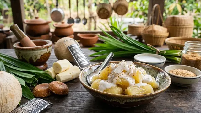 Resep Singkong Ala Thailand (AI Generated)