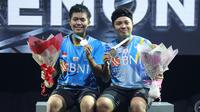 Apriyani Rahayu/Siti Fadia&nbsp;Silva Ramadhanti menjuarai Malaysia Open 2022. Ganda putri Indonesia itu mengalahkan pasangan China&nbsp;Zhang Shu Xian/Zheng Yu dalam partai final di Axiata Arena, Kuala Lumpur, Minggu (3/7) siang WIB.