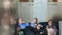 Anggota V Badan Pemeriksa Keuangan (BPK) Bobby Rizaldi memenuhi panggilan penyidik Komisi Pemberantasan Korupsi (KPK). (Liputan6.com/Dimas Ramadhan Wicaksana)