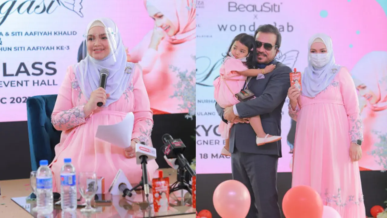 Momen Siti Nurhaliza Rayakan Ultah Anak yang Ke-3 Tahun, Berlangsung Meriah