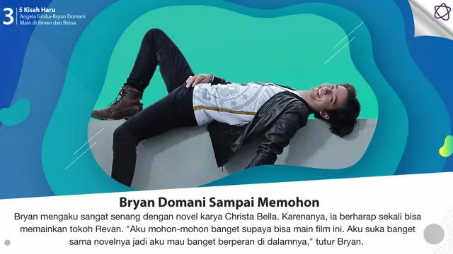 [Bintang] Angela Gilsha dan Bryan Domani