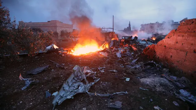 Militan Suriah Serang Jet Tempur Sukhoi-25 Milik Rusia di Idlib
