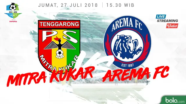 Mitra Kukar Vs Arema FC