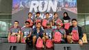Peserta fun run saat mengikuti event lari bertajuk 'Run and Snap in Tangerang 5k' di Tangerang, Minggu (8/3/2020). Novotel Tangerang gelar event lari yang diikuti ratusan peserta. (Dokumentasi)