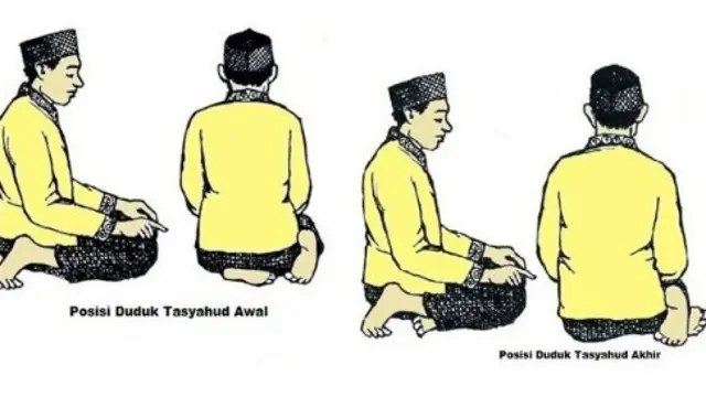 Posisi Duduk Tahiyat Akhir