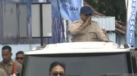Tangkapan layar Presiden Prabowo Subianto tiba untuk menghadiri peresmian Museum dan Rumah Singgah Marsinah di Kabupaten Nganjuk, Jawa Timur, Sabtu (16/5/2026). (Antara)