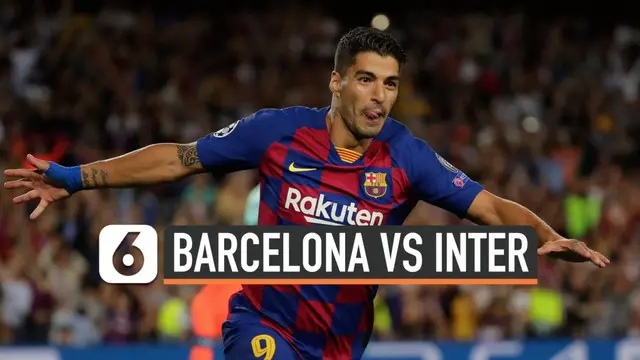 Barcelona berhasil mengalahkan Inter Milan 2-1 di Liga Champions 2019/20, Rabu (2/10) atau Kamis dini hari WIB di Nou Camp. Luis Suarez menjadi bintang karena berhasil mencetak dua gol .