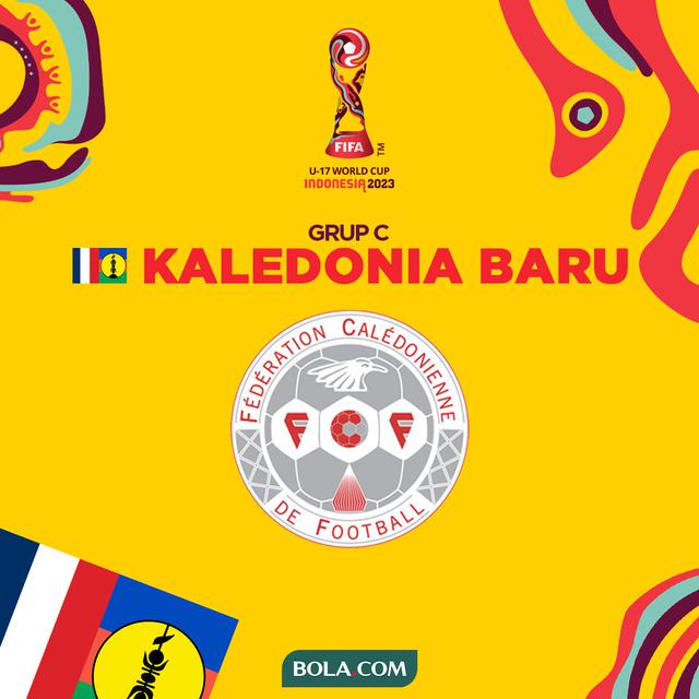 Piala Dunia U-17 - Profil Tim Kaledonia Baru