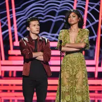 Tom Holland - Zendaya Coleman. (AFP/KEVIN WINTER)
