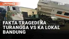 Kecelakaan fatal kereta api terjadi di Cicalengka, Kabupaten Bandung Jumat (5/1/2024) pukul 06.03 WIB. KA Turangga adu banteng dengan KA Lokal Bandung Raya di rel tunggal jalur petak stasiun Cicalengka-Haurpugur. Sejumlah gerbong dari kedua rangkaian...
