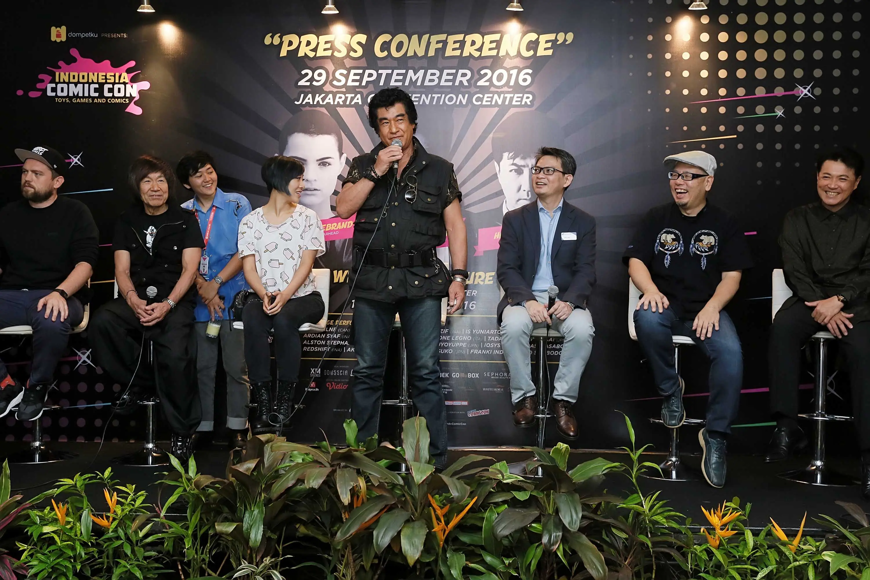 Banyak selebritas dunia yang menghadiri Indonesia Comic Con.