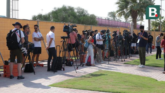 Antusiasme Media Meliput Latihan Timnas Portugal