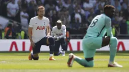 Menghadapi Brighton and Hove Albion, Tottenham Hotspur yang tampil di kandang sendiri mempunyai peluang untuk menjauh dari kejaran para pesaing yang mengincar posisi 4 besar andai memetik kemenangan. (AFP/Tolga Akmen)