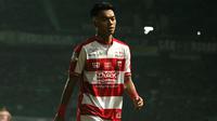 Bek Madura United, Alfath Faathier. (Bola.com/Aditya Wany)