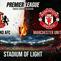 Sunderland vs Manchester United. (Bola.com/Gemini AI/Benediktus Gerendo Pradigdo)