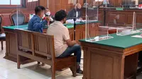 Sidang kasus penganiayaan jurnalis Tempo Nurhadi di PN Surabaya. (Dian Kurniawan/Liputan6.com)