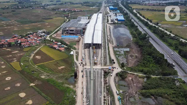 Melihat Lebih Dekat Stasiun Kereta Cepat Jakarta-Bandung di Tegalluar
