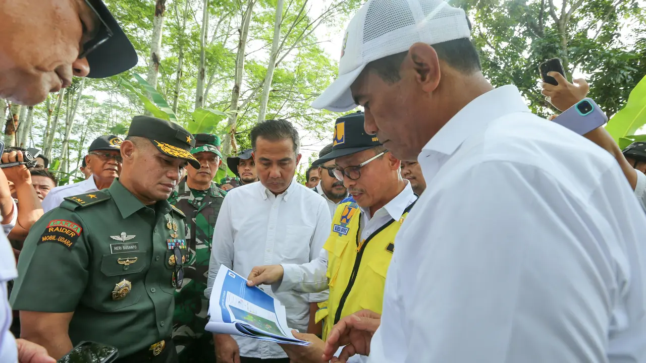 Mentan dan Pj. Gubernur Bahas Optimalisasi Pompanisasi Peningkatan Produksi Padi