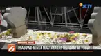 Prabowo Subianto berziarah ke makam M. Yusuf dan Pangeran Diponegoro di Makassar, Sulawesi Selatan.