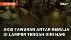 Terjadi aksi kejar-kejaran antar ABG di Lamper Tengah. Aksi ini terjadi pada pada dini hari, Jumat (06/09/2024) pukul 03.40 WIB