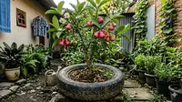 8 Jenis Pohon Buah yang Cocok Ditanam di Ban Bekas Motor untuk Lahan Sempit, Panen Melimpah