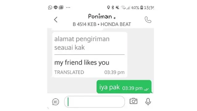 Percakapan dengan Terjemahan Otomatis Ini Bikin Tepuk Jidat
