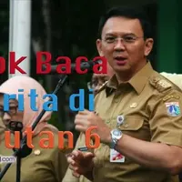 Ahok Jadi Pembaca Berita Liputan 6