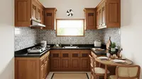 8 Ide Tata Letak Kitchen Set L-Shape untuk Dapur Kecil, Bikin Nyaman saat Masak