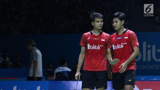 Jatuh Bangun Angga Ricky Tumbangkan Pebulu Tangkis China