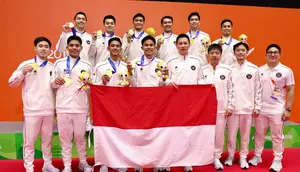 Emas Pertama Indonesia di Asian Games 2026 Sudah Diraih, CdM Todotua Pasaribu: Awal dari Perjuangan yang Lebih Panjang