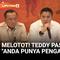 Konferensi pers perkembangan penanggulangan bencana Sumatera, Jumat 19 Desember 2025. Hadir sejumlah menteri hingga Panglima TNI. Berapi-api Sekretaris Kabinet, Teddy Indra Wijaya menanggapi, anggapan pemerintah tidak tanggap bencana Sumatera.