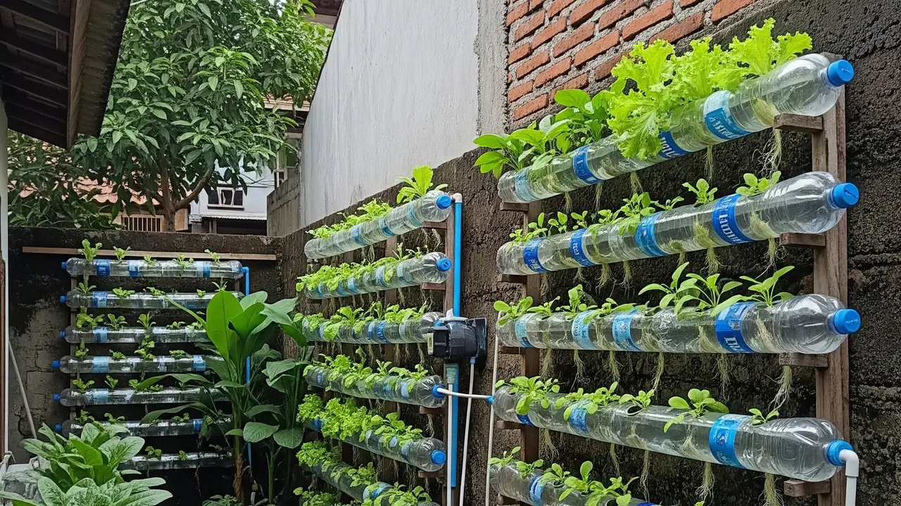 Cara Membuat Kebun Hidroponik Sederhana
