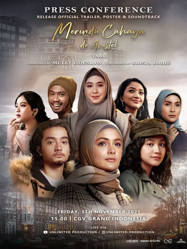 Poster Film Merindu Cahaya de Amstel (https://www.instagram.com/p/CV7fOXGB5n1/)