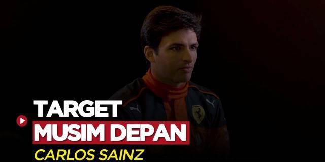 VIDEO: Target Carlos Sainz Bersama Mobil Baru Scuderia Ferrari, SF23 di Formula 1 Musim Depan