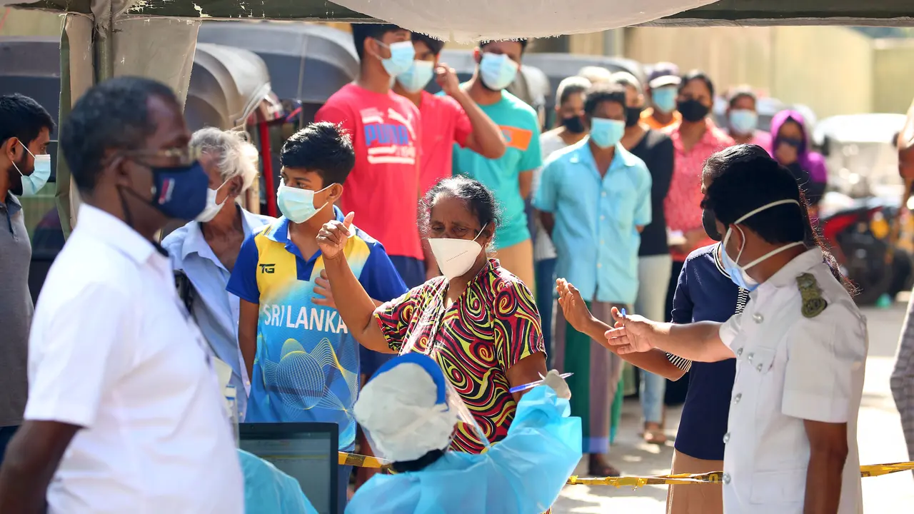 Kasus Positif Covid-19 di Sri Lanka
