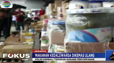 Temuan ini merupakan rangkaian pengungkapan makanan kedaluwarsa hasil penggerebekan Polres Metro Jakarta Barat di Tambora, Selasa, 20 Maret 2018.