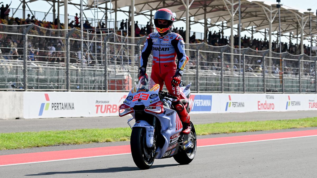 Marc Marquez Gagal Finis Lagi di MotoGP Indonesia karena Motor Menyala ...