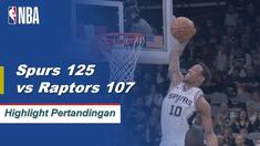 DeMar DeRozan mencatatkan karir triple-double pertamanya dengan 21 poin, 14 rebound, dan 11 assist saat San Antonio mengalahkan Toronto.