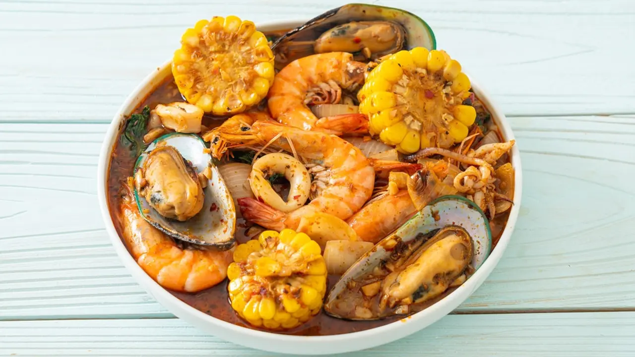 seafood asam manis