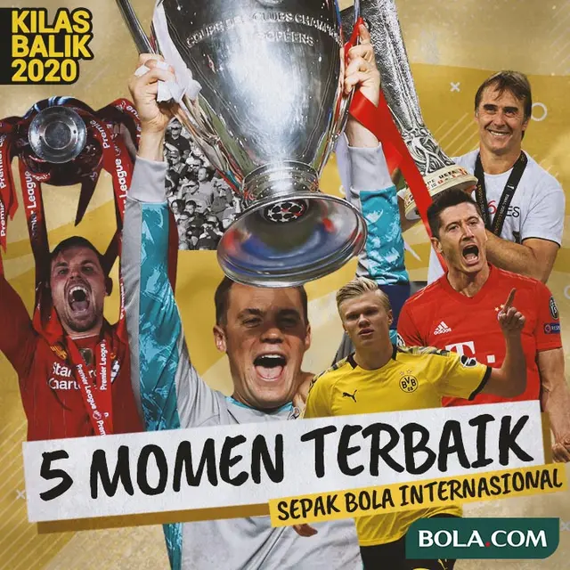 Kilas Balik 2020 - 5 Momen Terbaik Sepak Bola Internasional