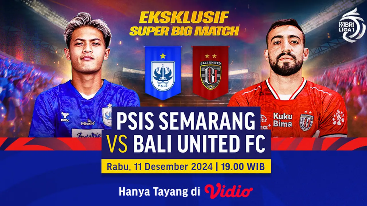 PSIS Semarang vs Bali United