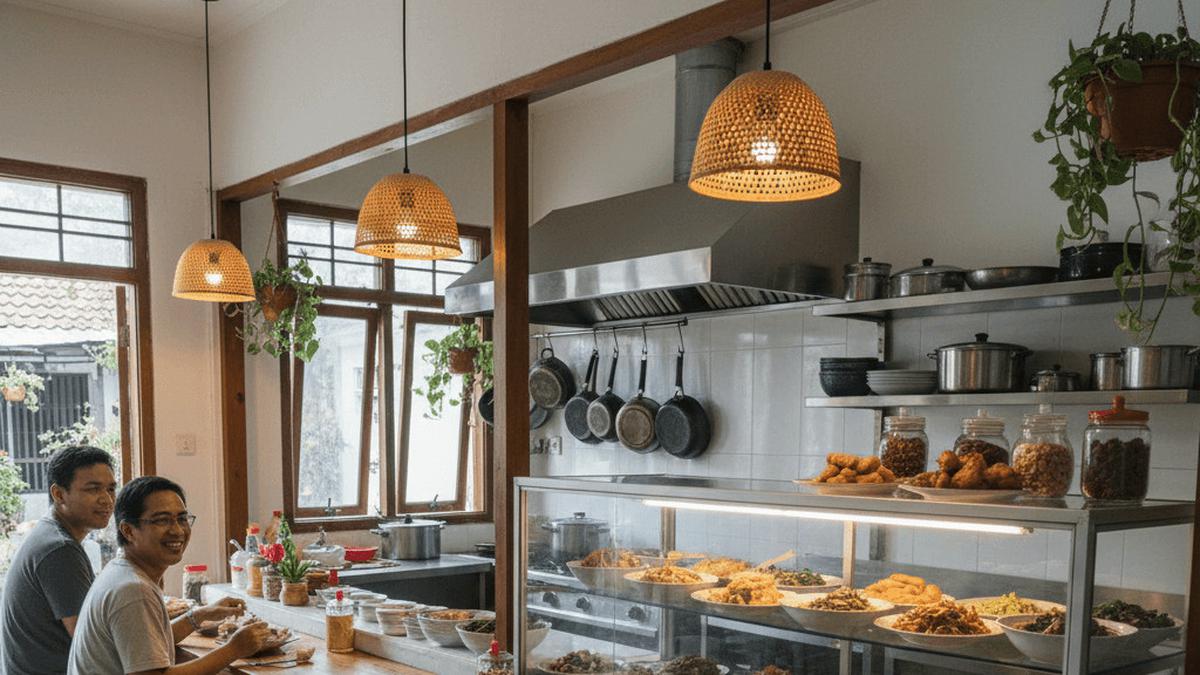 7 Desain Warung di Rumah yang Menyatu dengan Dapur: Praktis dan Menguntungkan